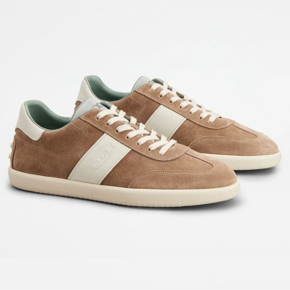 Tod's Suede Tabs Sneakers with Box - Excellent Condition - 7.5UK (9 US)